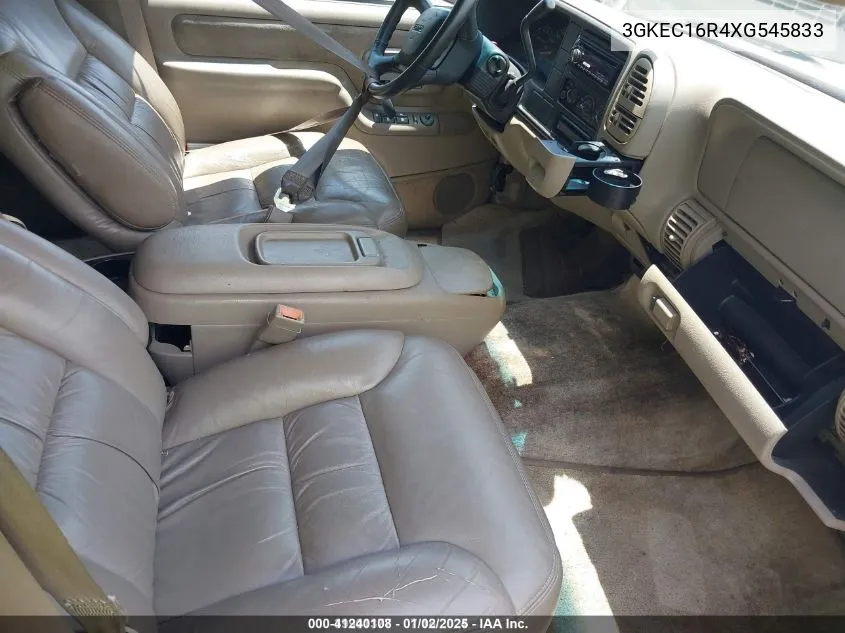 1999 GMC Suburban 1500 Sl VIN: 3GKEC16R4XG545833 Lot: 41240108