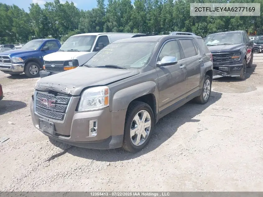 2010 GMC Terrain Slt VIN: 2CTFLJEY4A6277169 Lot: 12355413