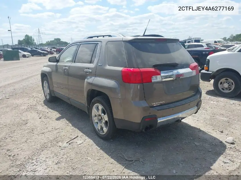 2010 GMC Terrain Slt VIN: 2CTFLJEY4A6277169 Lot: 12355413
