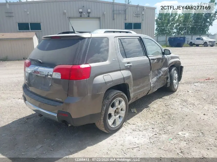 2010 GMC Terrain Slt VIN: 2CTFLJEY4A6277169 Lot: 12355413
