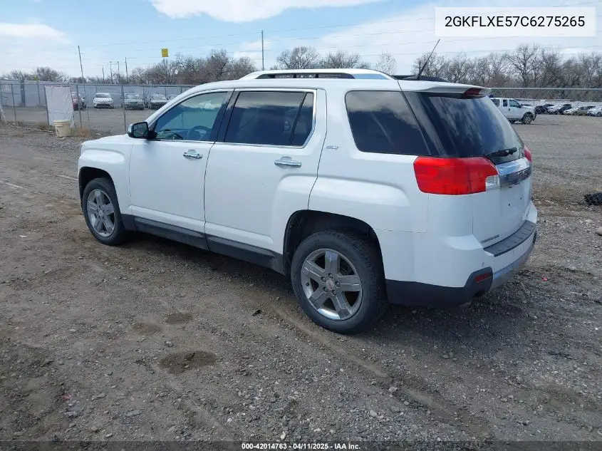 2012 GMC Terrain Slt-2 VIN: 2GKFLXE57C6275265 Lot: 42014763