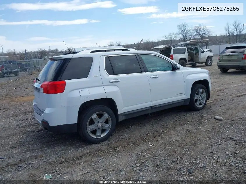 2012 GMC Terrain Slt-2 VIN: 2GKFLXE57C6275265 Lot: 42014763