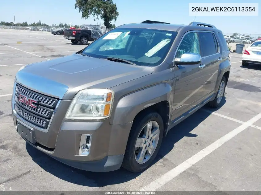 2012 GMC Terrain Slt-2 VIN: 2GKALWEK2C6113554 Lot: 42595326