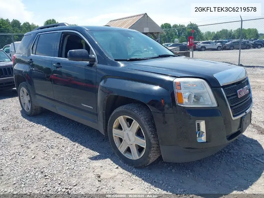 2012 GMC Terrain Sle-2 VIN: 2GKFLTEK3C6219578 Lot: 42604900