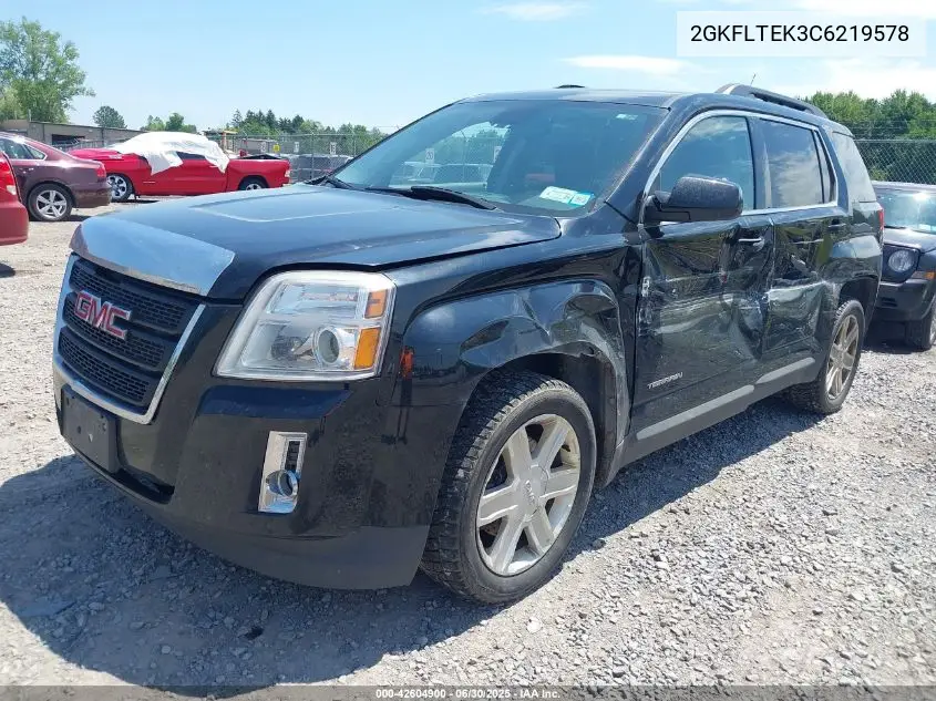 2012 GMC Terrain Sle-2 VIN: 2GKFLTEK3C6219578 Lot: 42604900