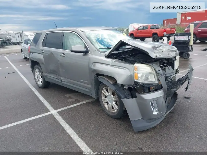2012 GMC Terrain Sle-1 VIN: 2GKFLREK4C6306215 Lot: 42609353
