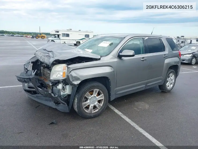 2012 GMC Terrain Sle-1 VIN: 2GKFLREK4C6306215 Lot: 42609353