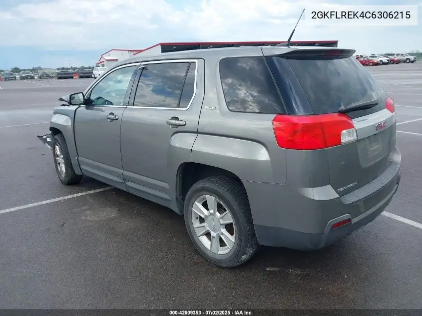 2012 GMC Terrain Sle-1 VIN: 2GKFLREK4C6306215 Lot: 42609353