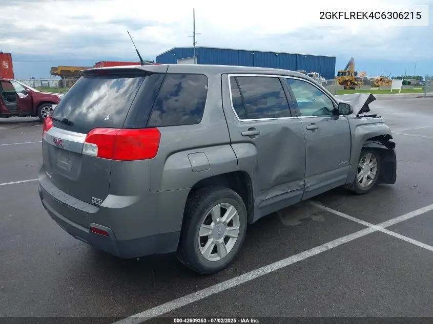 2012 GMC Terrain Sle-1 VIN: 2GKFLREK4C6306215 Lot: 42609353