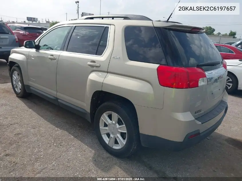 2012 GMC Terrain Sle-2 VIN: 2GKALSEK2C6197657 Lot: 42613494