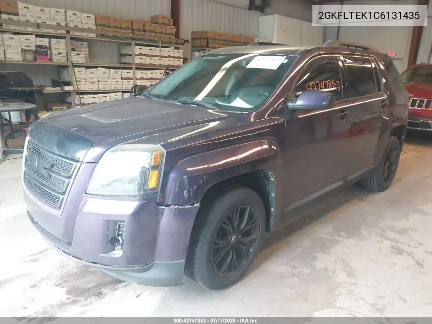 2012 GMC Terrain Sle VIN: 2GKFLTEK1C6131435 Lot: 42747853