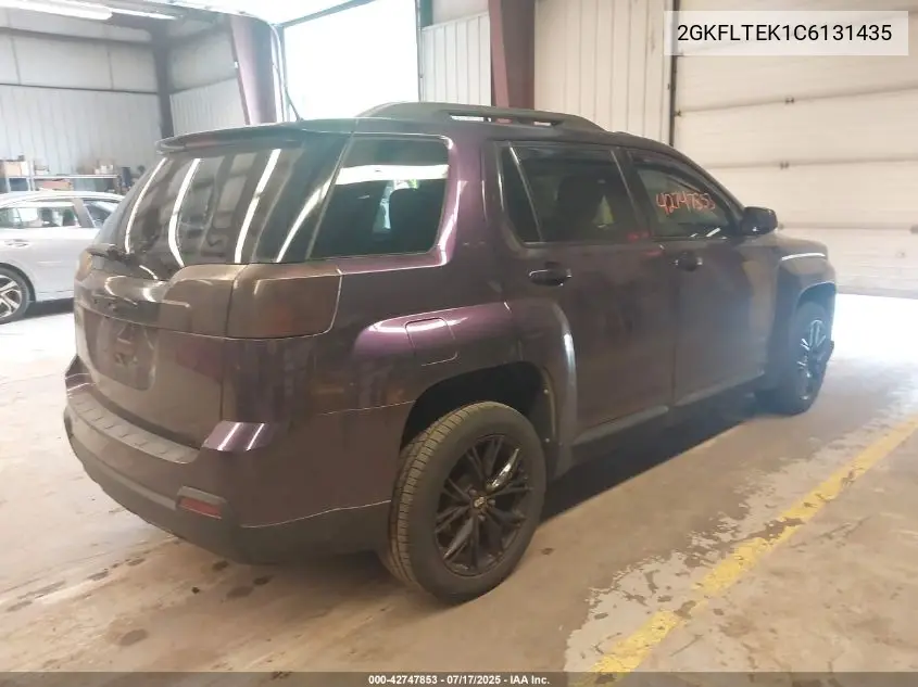 2012 GMC Terrain Sle VIN: 2GKFLTEK1C6131435 Lot: 42747853