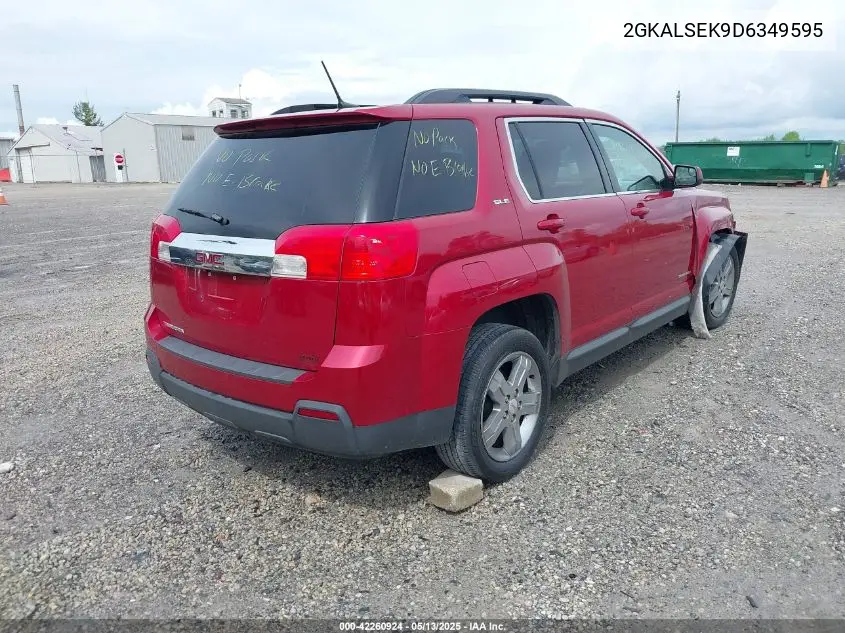 2013 GMC Terrain Sle-2 VIN: 2GKALSEK9D6349595 Lot: 42260924