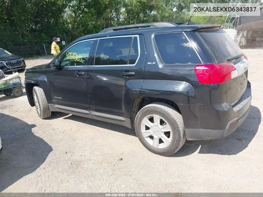 2013 GMC Terrain Sle-2 VIN: 2GKALSEKXD6343837 Lot: 42616300