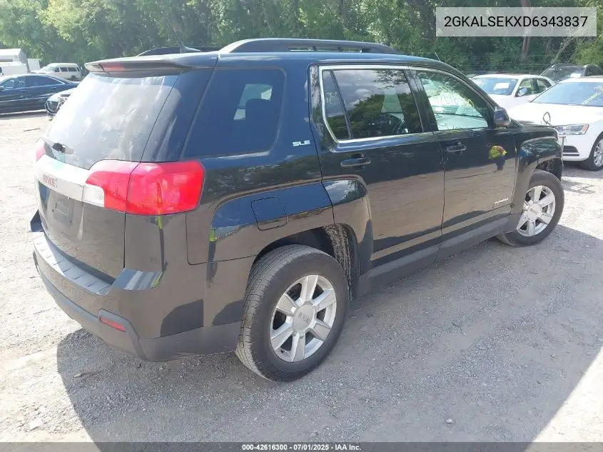 2013 GMC Terrain Sle-2 VIN: 2GKALSEKXD6343837 Lot: 42616300