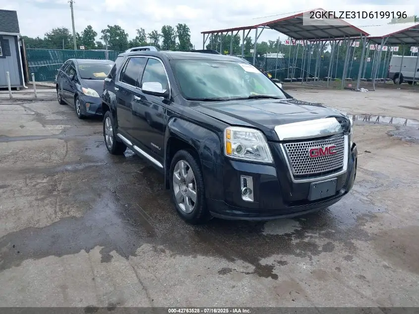 2013 GMC Terrain Denali VIN: 2GKFLZE31D6199196 Lot: 42763528