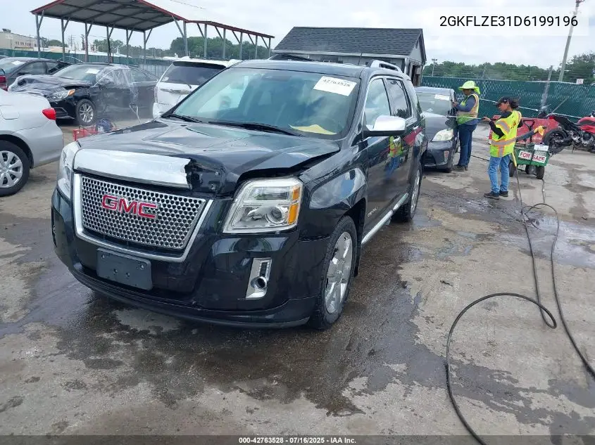 2013 GMC Terrain Denali VIN: 2GKFLZE31D6199196 Lot: 42763528