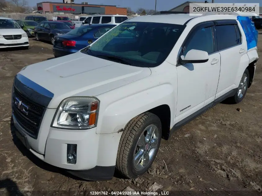 2014 GMC Terrain Sle VIN: 2GKFLWE39E6340984 Lot: 12301762
