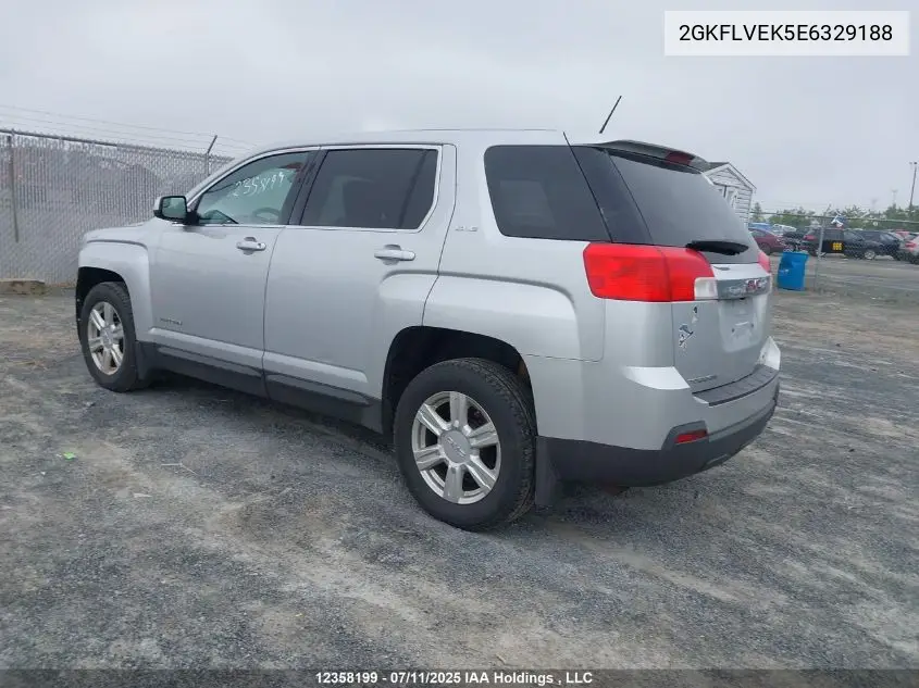 2014 GMC Terrain Sle-1 VIN: 2GKFLVEK5E6329188 Lot: 12358199