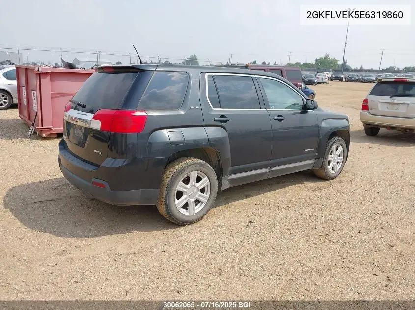 2014 GMC Terrain Sle VIN: 2GKFLVEK5E6319860 Lot: 30062065