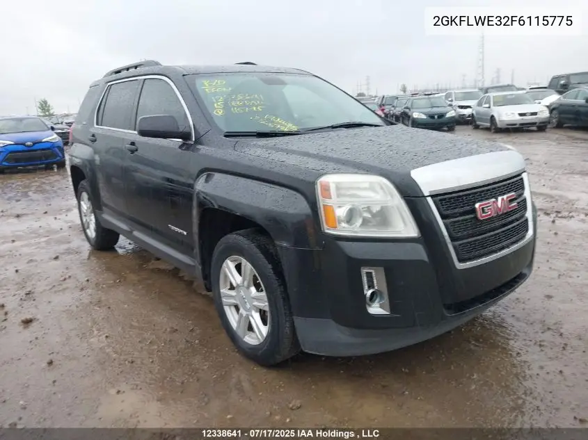 2015 GMC Terrain Sle-2 VIN: 2GKFLWE32F6115775 Lot: 12338641