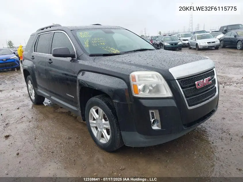 2015 GMC Terrain Sle-2 VIN: 2GKFLWE32F6115775 Lot: 12338641