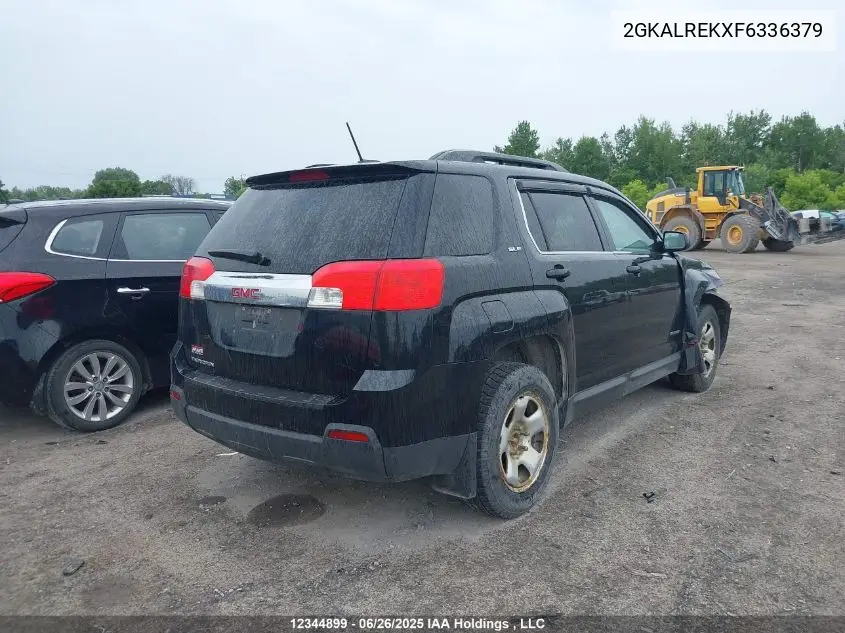 2015 GMC Terrain Sle VIN: 2GKALREKXF6336379 Lot: 12344899