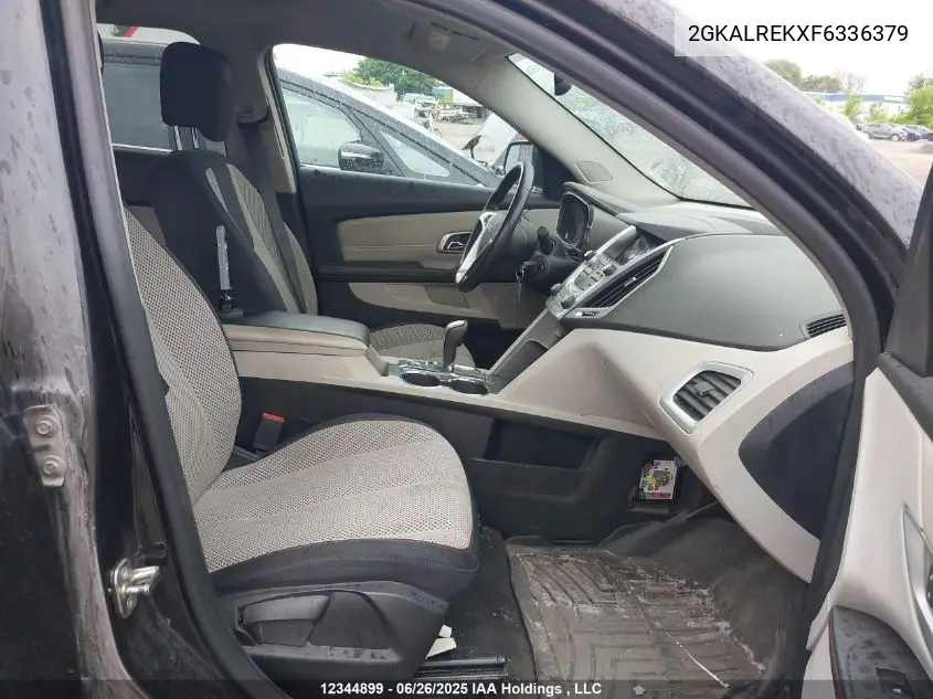 2015 GMC Terrain Sle VIN: 2GKALREKXF6336379 Lot: 12344899