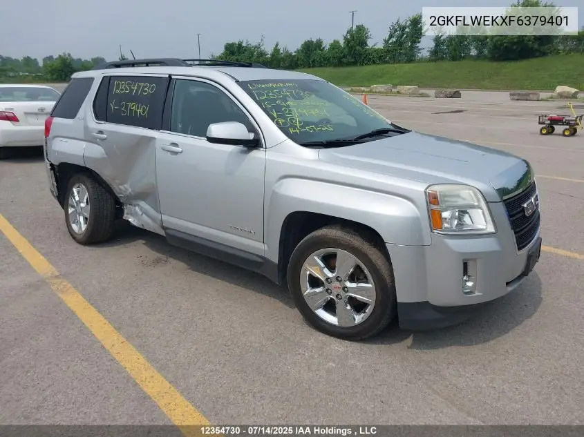 2015 GMC Terrain Sle-2 VIN: 2GKFLWEKXF6379401 Lot: 12354730