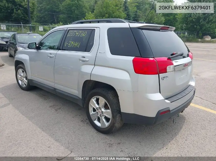 2015 GMC Terrain Sle-2 VIN: 2GKFLWEKXF6379401 Lot: 12354730