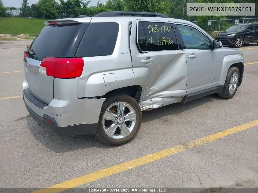 2015 GMC Terrain Sle-2 VIN: 2GKFLWEKXF6379401 Lot: 12354730