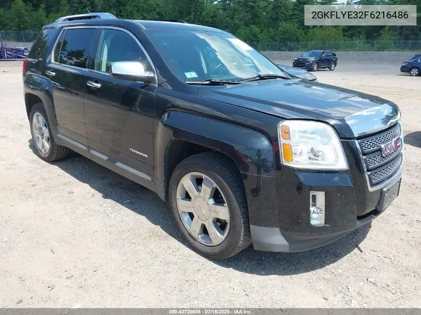 2015 GMC Terrain Slt-2 VIN: 2GKFLYE32F6216486 Lot: 42728606