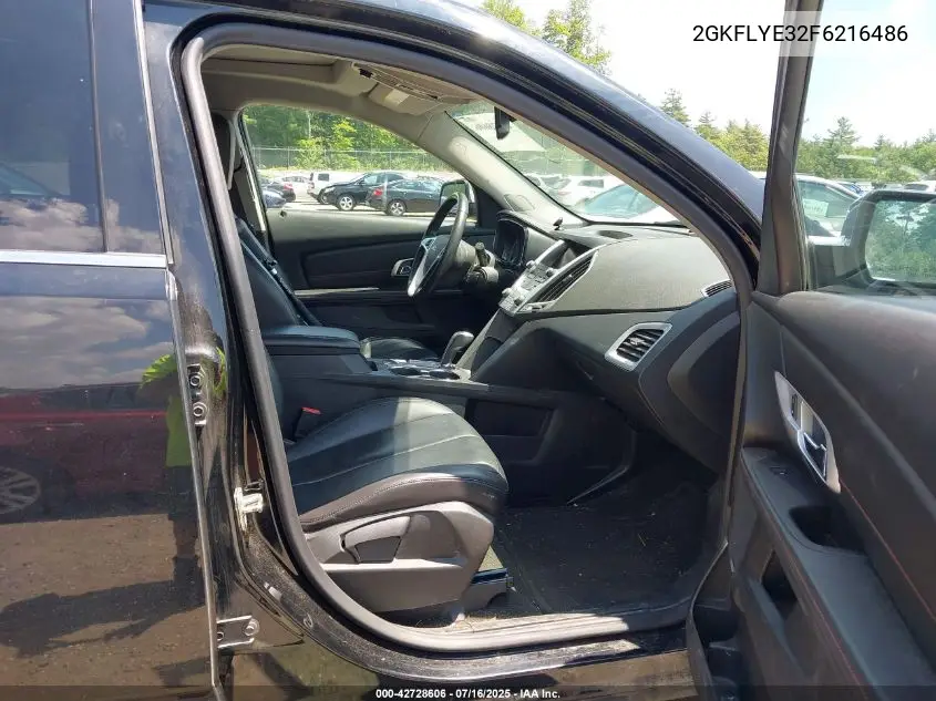 2015 GMC Terrain Slt-2 VIN: 2GKFLYE32F6216486 Lot: 42728606