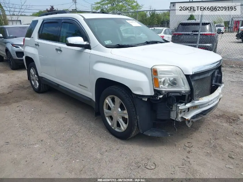 2016 GMC Terrain Sle-2 VIN: 2GKFLTEK6G6209195 Lot: 42247213