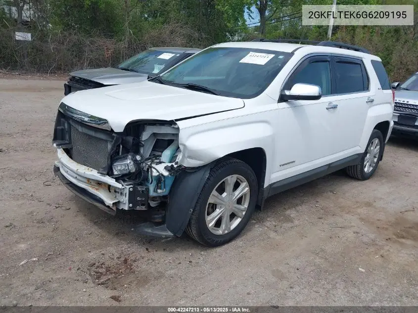2016 GMC Terrain Sle-2 VIN: 2GKFLTEK6G6209195 Lot: 42247213