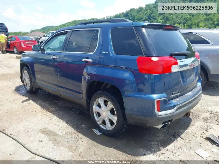 2016 GMC Terrain Sle-2 VIN: 2GKFLTEK6G6225896 Lot: 42578625