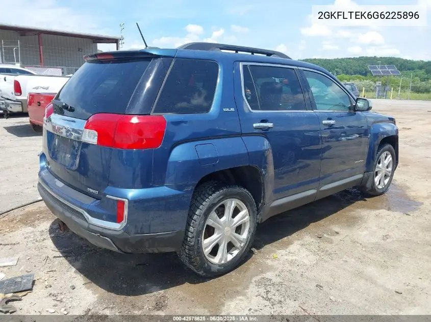 2016 GMC Terrain Sle-2 VIN: 2GKFLTEK6G6225896 Lot: 42578625