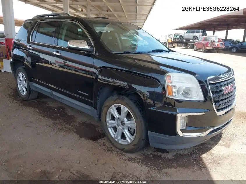 2016 GMC Terrain Slt VIN: 2GKFLPE36G6228264 Lot: 42646418