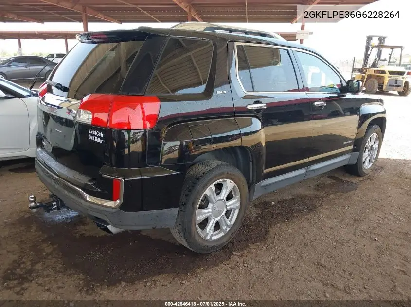 2016 GMC Terrain Slt VIN: 2GKFLPE36G6228264 Lot: 42646418