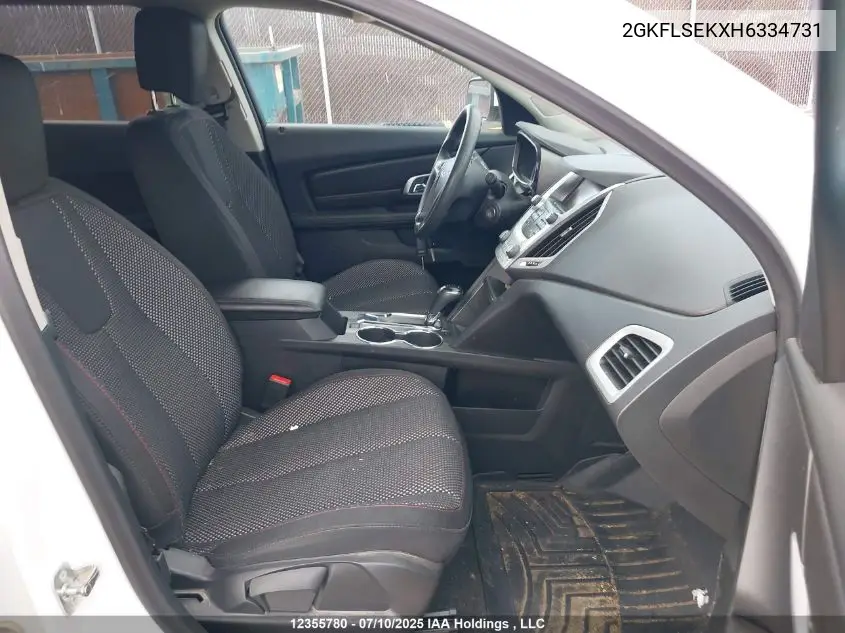 2017 GMC Terrain Sle VIN: 2GKFLSEKXH6334731 Lot: 12355780
