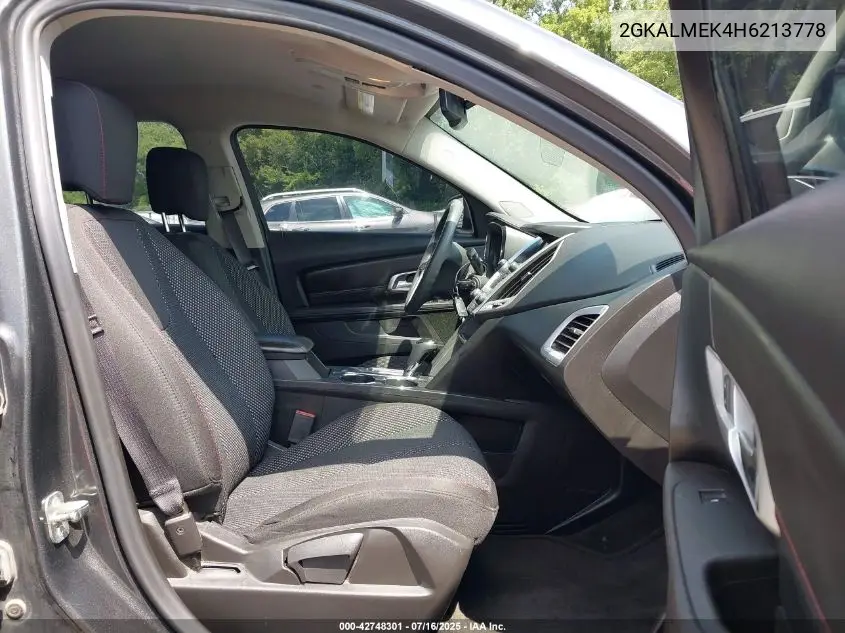 2017 GMC Terrain Sle-1 VIN: 2GKALMEK4H6213778 Lot: 42748301