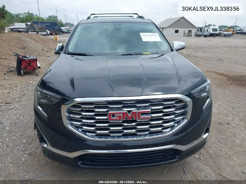 2018 GMC Terrain Denali VIN: 3GKALSEX9JL338356 Lot: 42234359