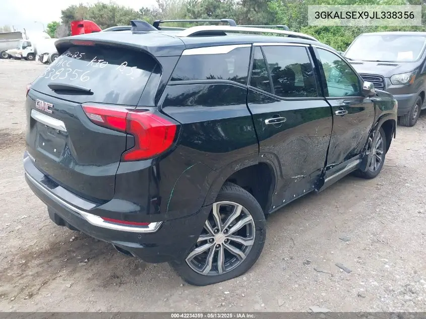 2018 GMC Terrain Denali VIN: 3GKALSEX9JL338356 Lot: 42234359