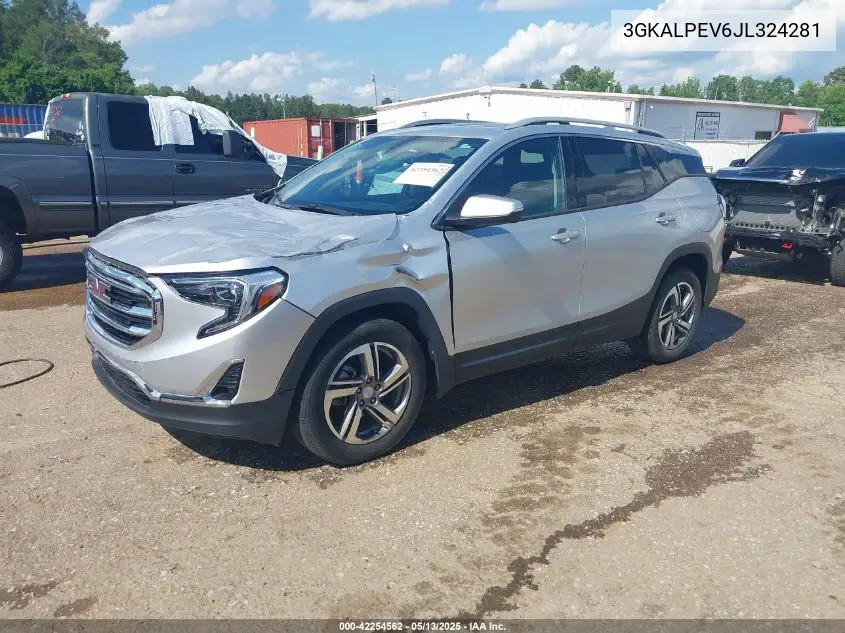 2018 GMC Terrain Slt VIN: 3GKALPEV6JL324281 Lot: 42254562