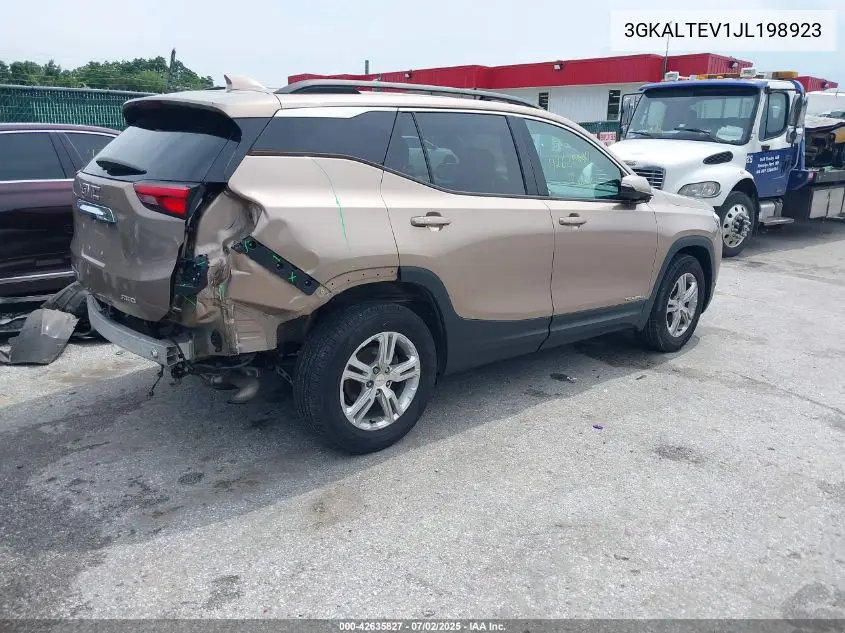 2018 GMC Terrain Sle VIN: 3GKALTEV1JL198923 Lot: 42635827