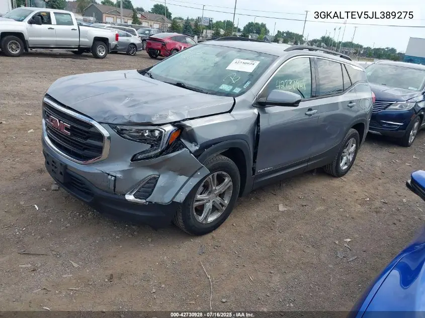 2018 GMC Terrain Sle VIN: 3GKALTEV5JL389275 Lot: 42730928