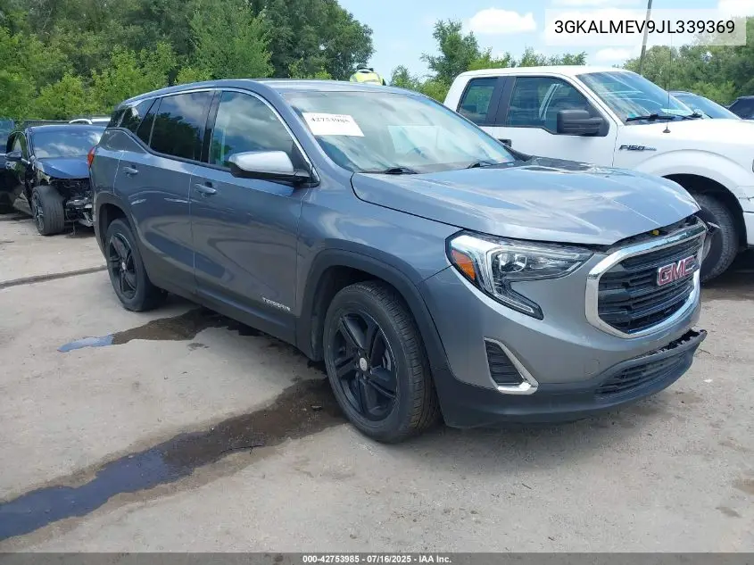 2018 GMC Terrain Sle VIN: 3GKALMEV9JL339369 Lot: 42753985