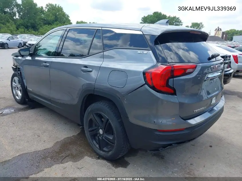 2018 GMC Terrain Sle VIN: 3GKALMEV9JL339369 Lot: 42753985