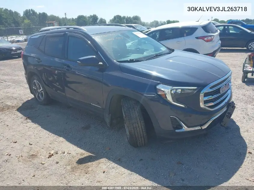 2018 GMC Terrain Slt VIN: 3GKALVEV3JL263718 Lot: 42811905