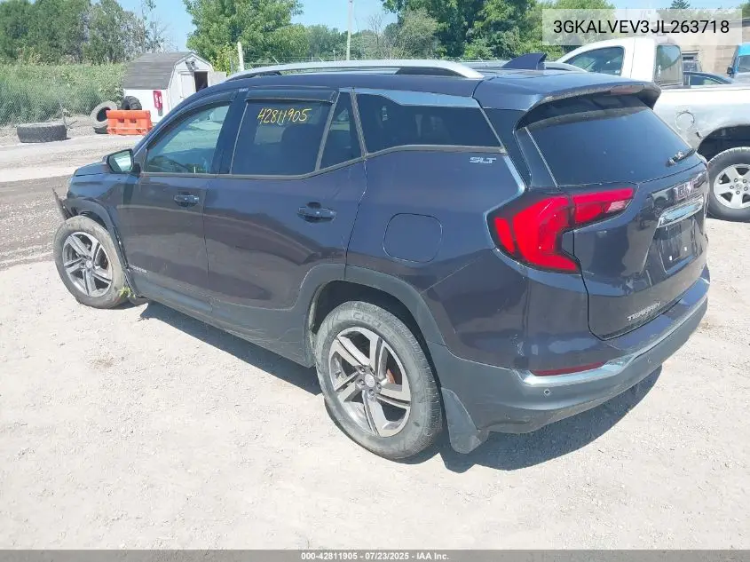2018 GMC Terrain Slt VIN: 3GKALVEV3JL263718 Lot: 42811905